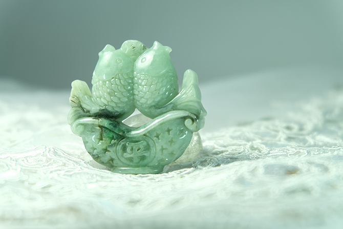 antique jade pieces